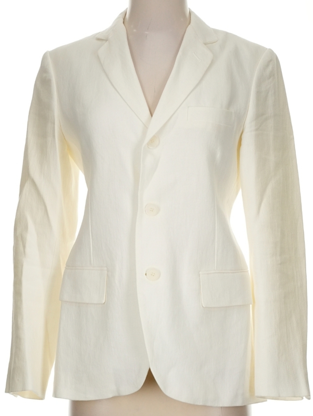 Zara Linen Blend Blazer Size S - Picture 16 of 17